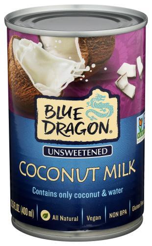 Blue Dragon Unsweetened Coconut Milk 13.5oz