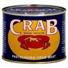 Crab Claw Meat 1lb Tins