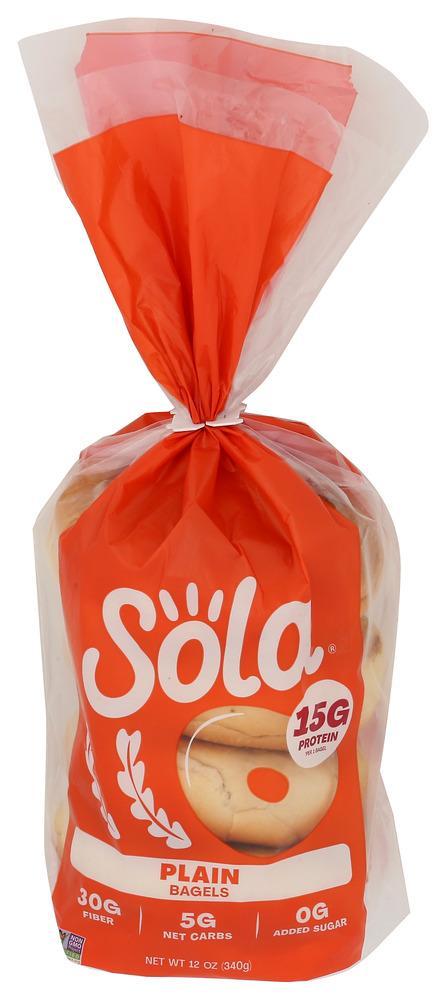 Sola Bagel Plain 12oz