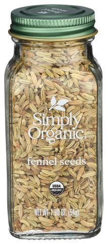 Simply Organic Fennel Seeds 1.9oz