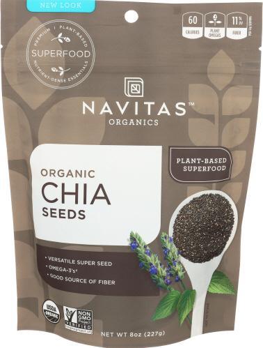 Navitas Chia Seeds 8oz