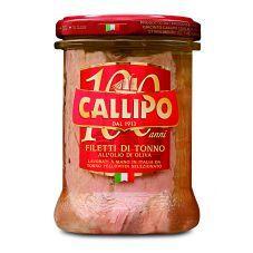 Callipo Fillets of Tuna in olive oil 200g