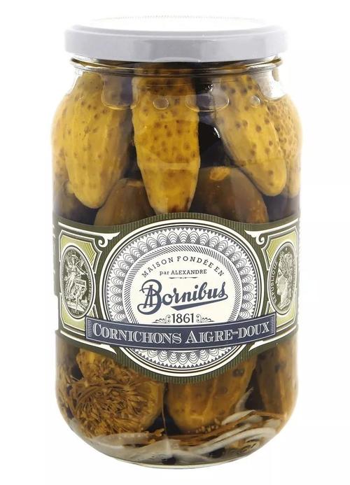 Bornibus Sweet & Sour Gherkins