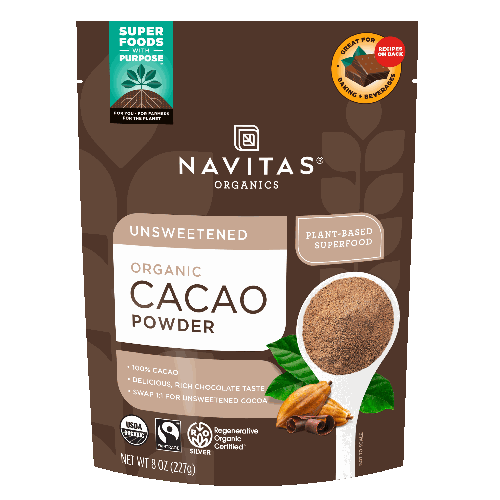 Navitas Cacao Powder Organic 8oz