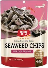Dong Won Seaweed Chips Shrimp 1.76oz