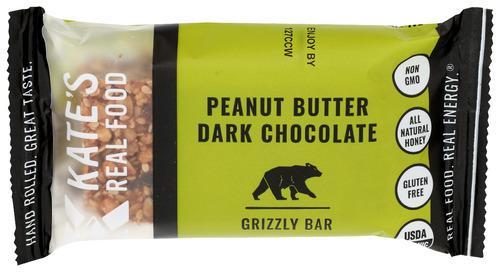 Kates Real Food Bars Peanut Butter Dk Choc 2.2oz