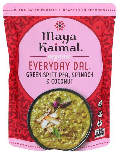 Maya Kaimal Green Split Pea, Spinich & Coconut 10oz