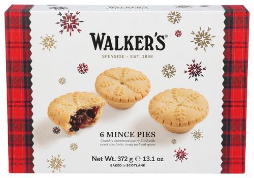 Walkers Sweet Mince Pies 13.10oz