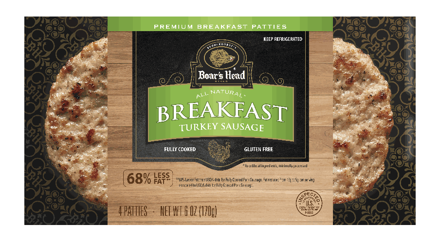 Boar's Head Turkey Sausage Pattys 8oz
