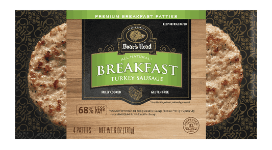 Boar's Head Turkey Sausage Pattys 8oz