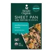 Simply Organic Mediterranean Lemon Sheet Pan Pack 0.85oz