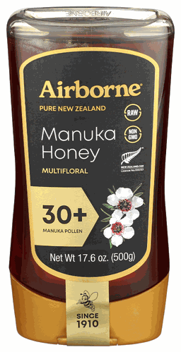 Airborne Pure NZ Manuka Honey 30+ 17.6oz/500g