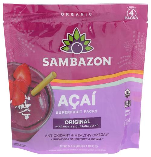 Sambazon Smoothie Cubes Acia 14oz
