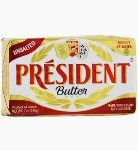 President Unsalted Butter 250g